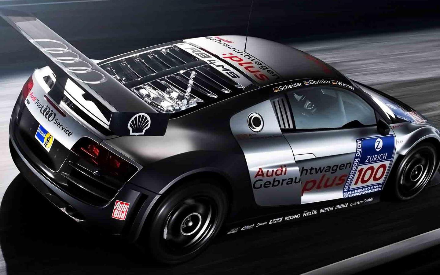 Audi Sports Car Desktop Background