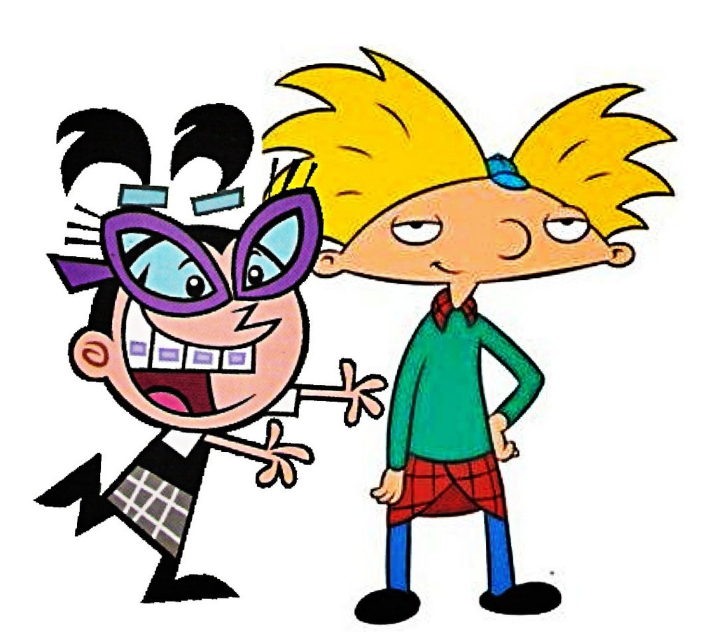 Hey Arnold FOP Crossover Arnold and Tootie by starwriterforthewinn on