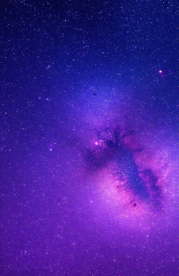 Purple And Blue Galaxy Wallpaper