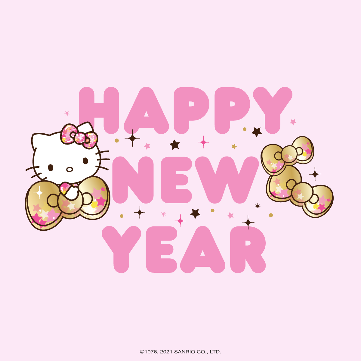 Happy New Year From Hello Kitty Christmas