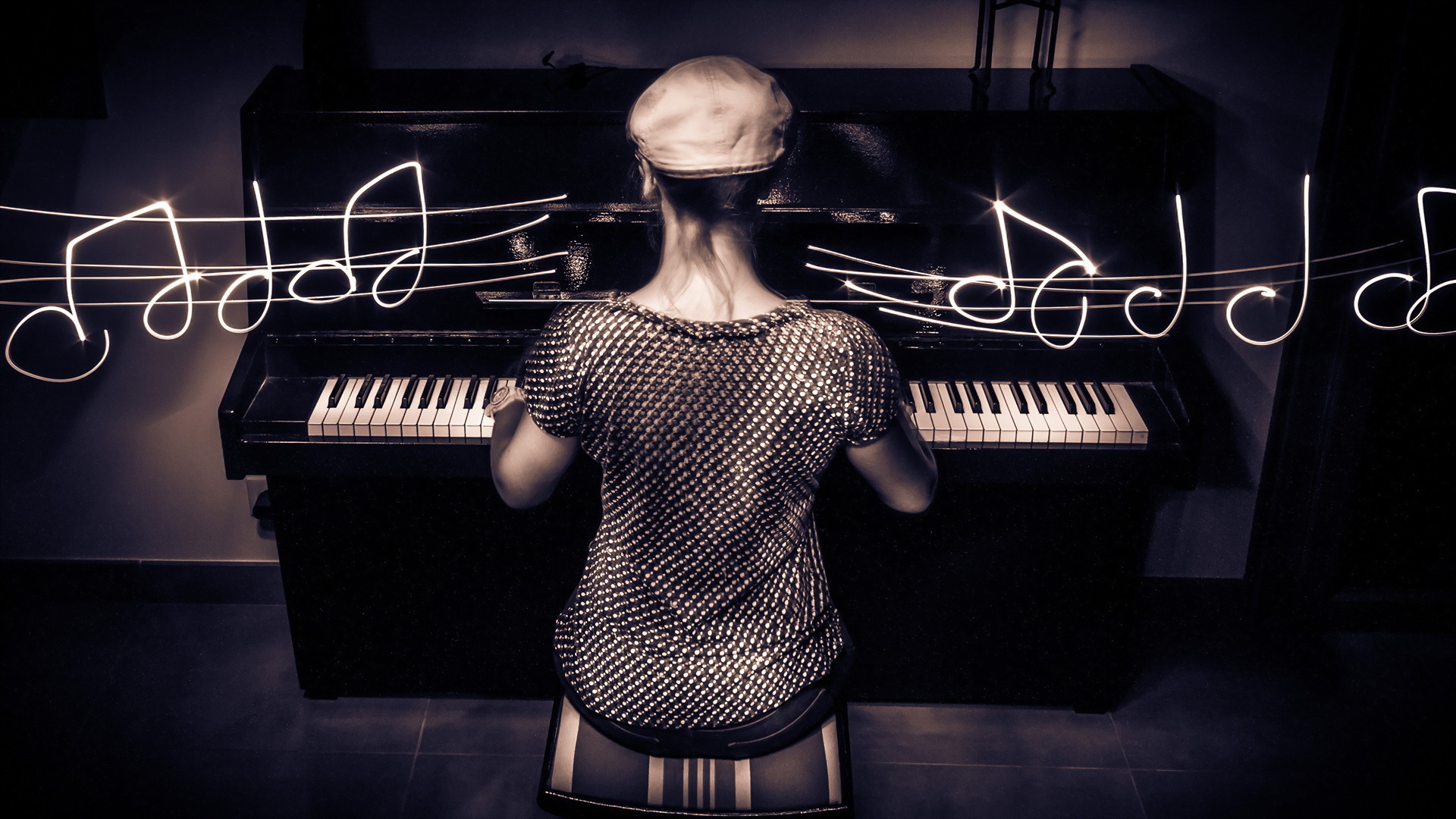 Piano And Poser Wallpaper Image Pictures