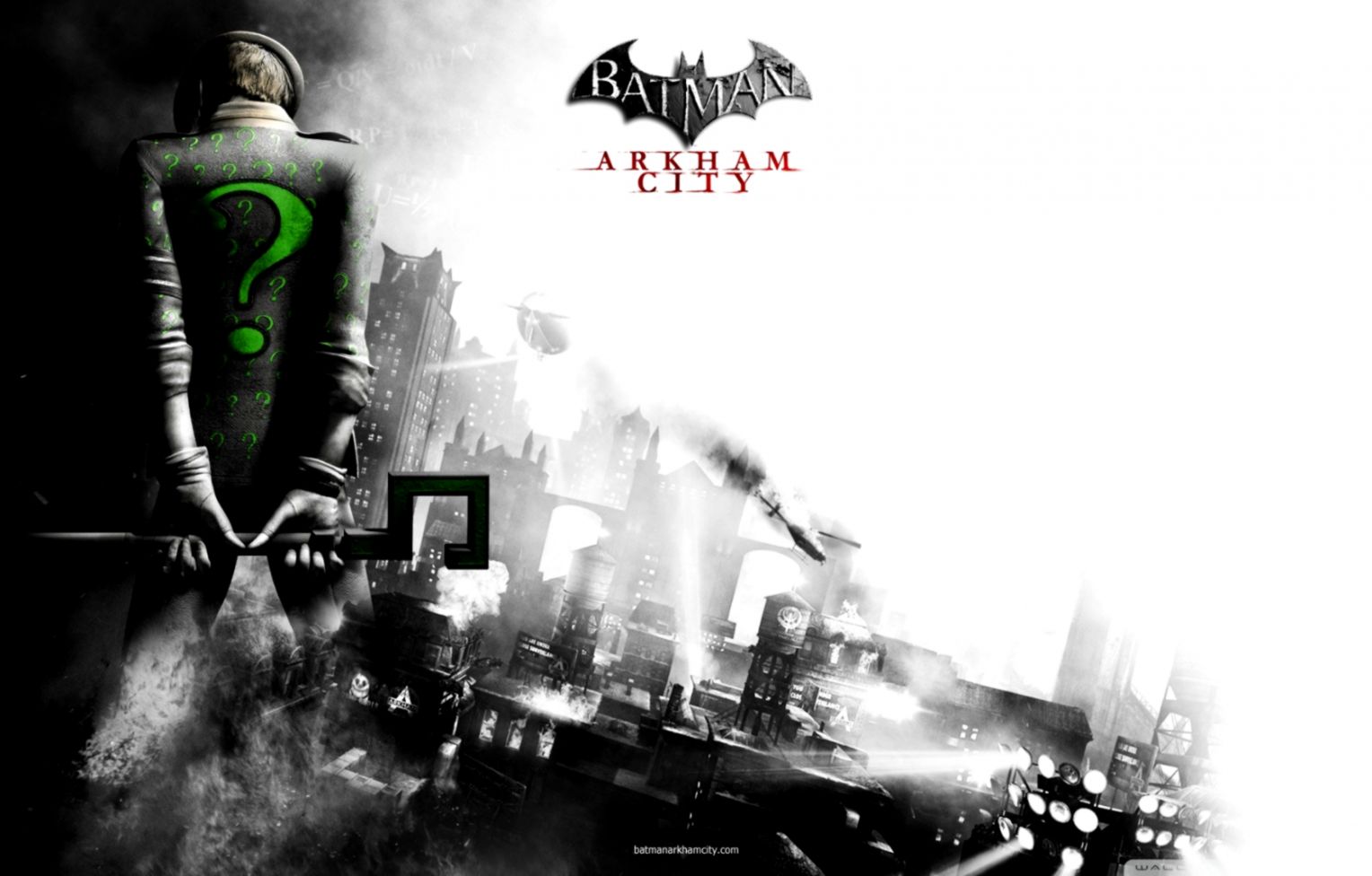 Riddler Batman Arkham City Wallpaper Memes