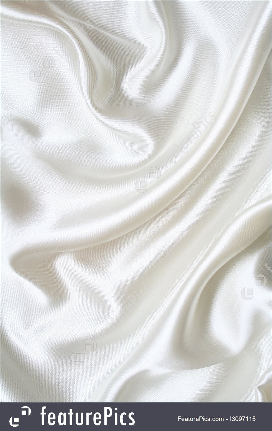 Texture Smooth Elegant White Silk As Background   Stock Image