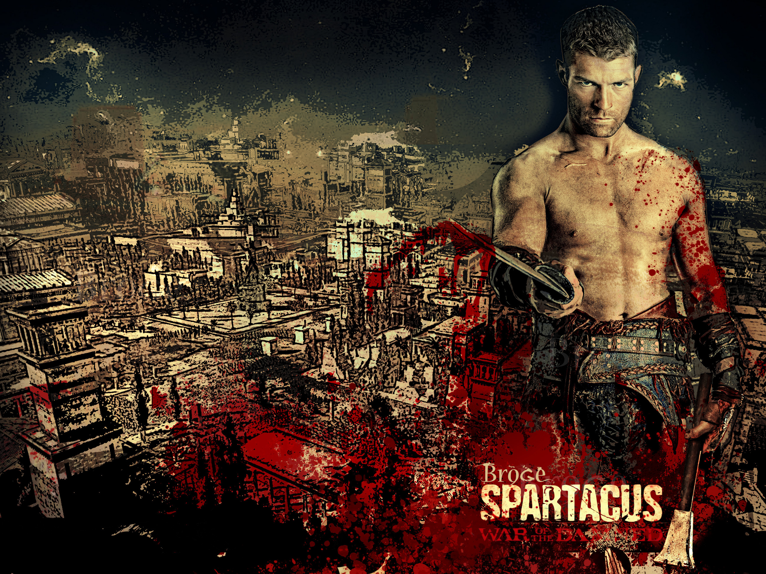 Spartacus Blood And Sand Wallpaper 1080p Image Femalecelebrity