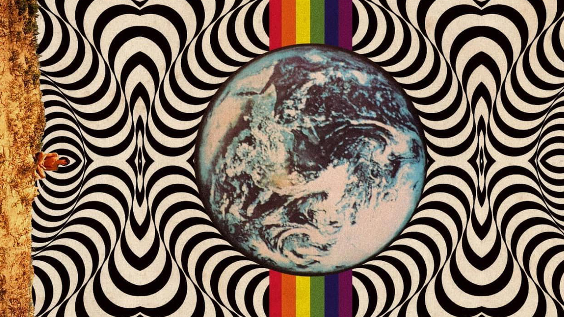 Astonishing Psychedelic 70s Aesthetic Wallpaper
