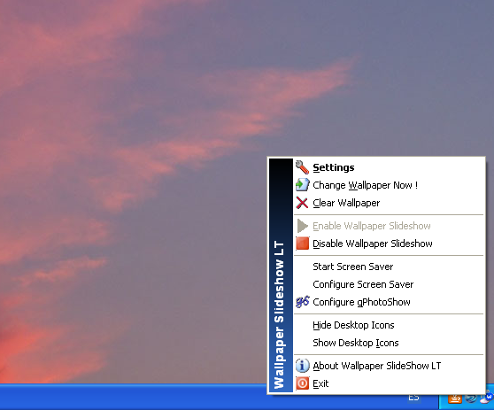 Wallpaper Slideshow Windows Vista Desktop Background