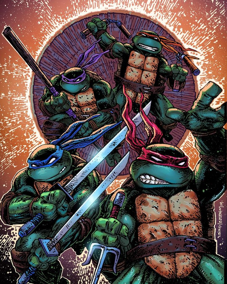 Tmnt On Ninja Turtles Teenage Mutant Art