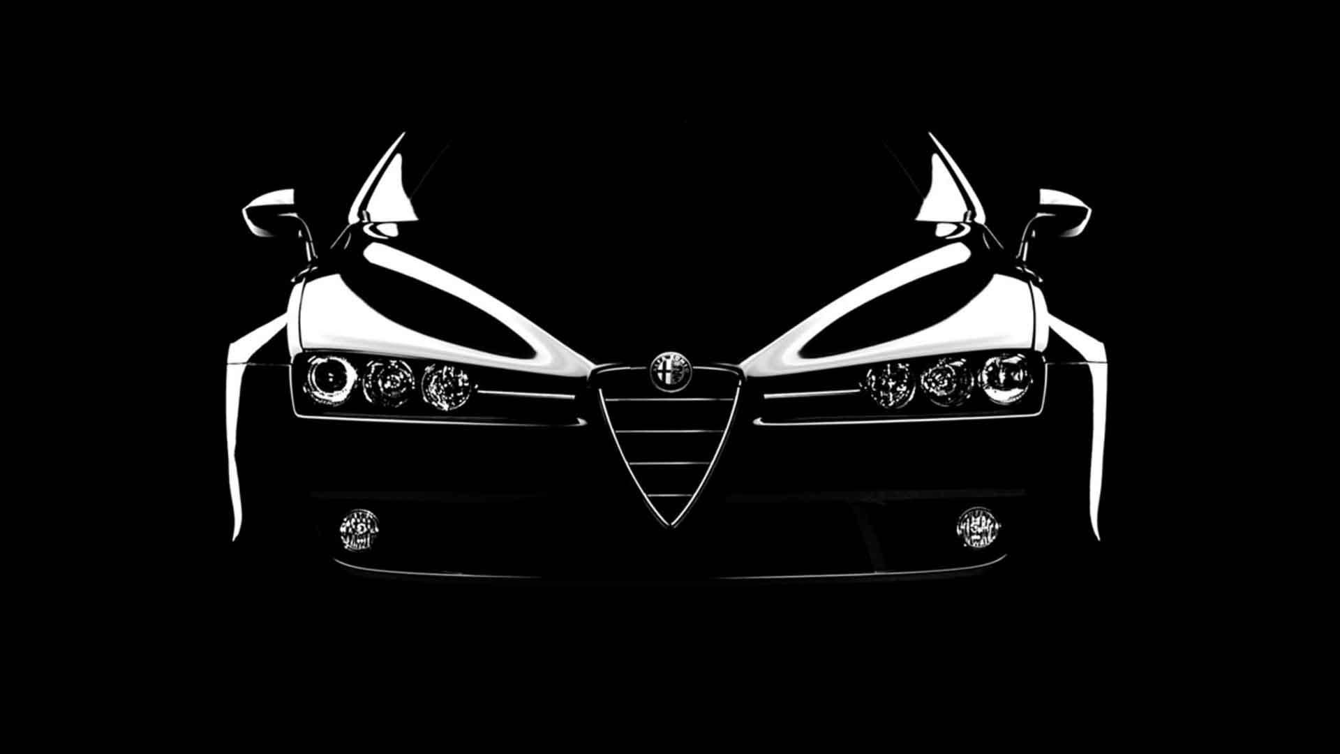 [90] Alfa Romeo Black Cars HD Wallpaper Alfa romeo brera Alfa 1920x1080