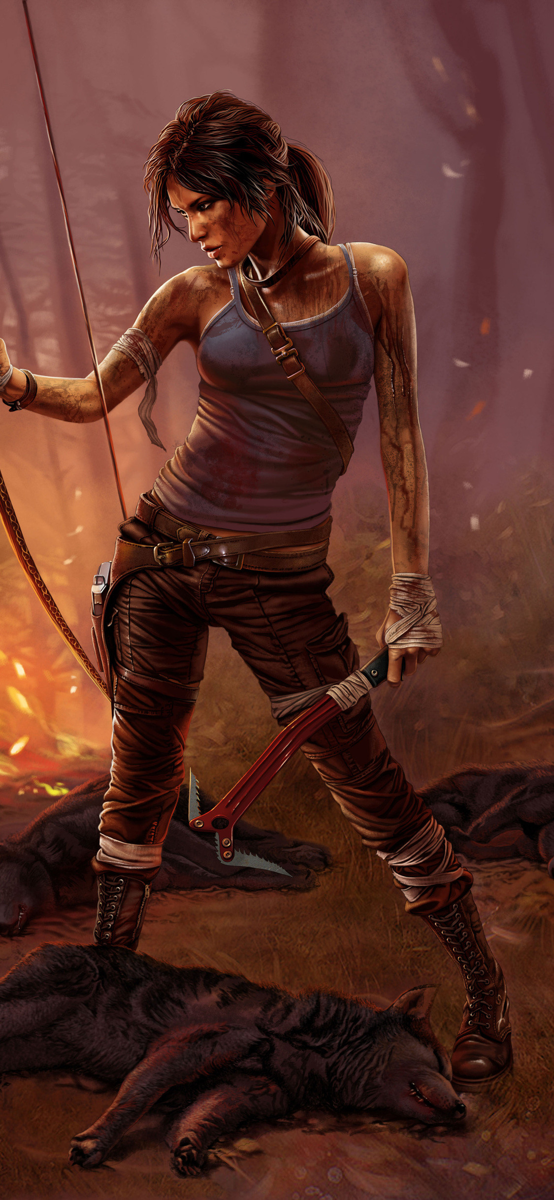Tomb Raider iPhone Wallpaper