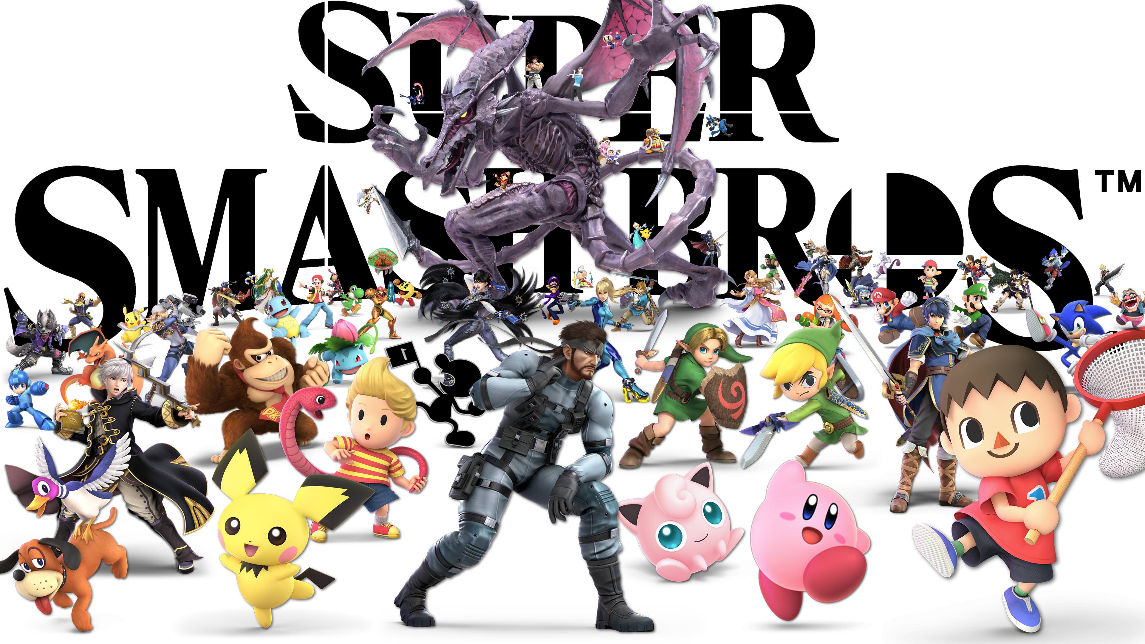 I Made A Super Smash Bros Ultimate Wallpaper Featuring All Of The