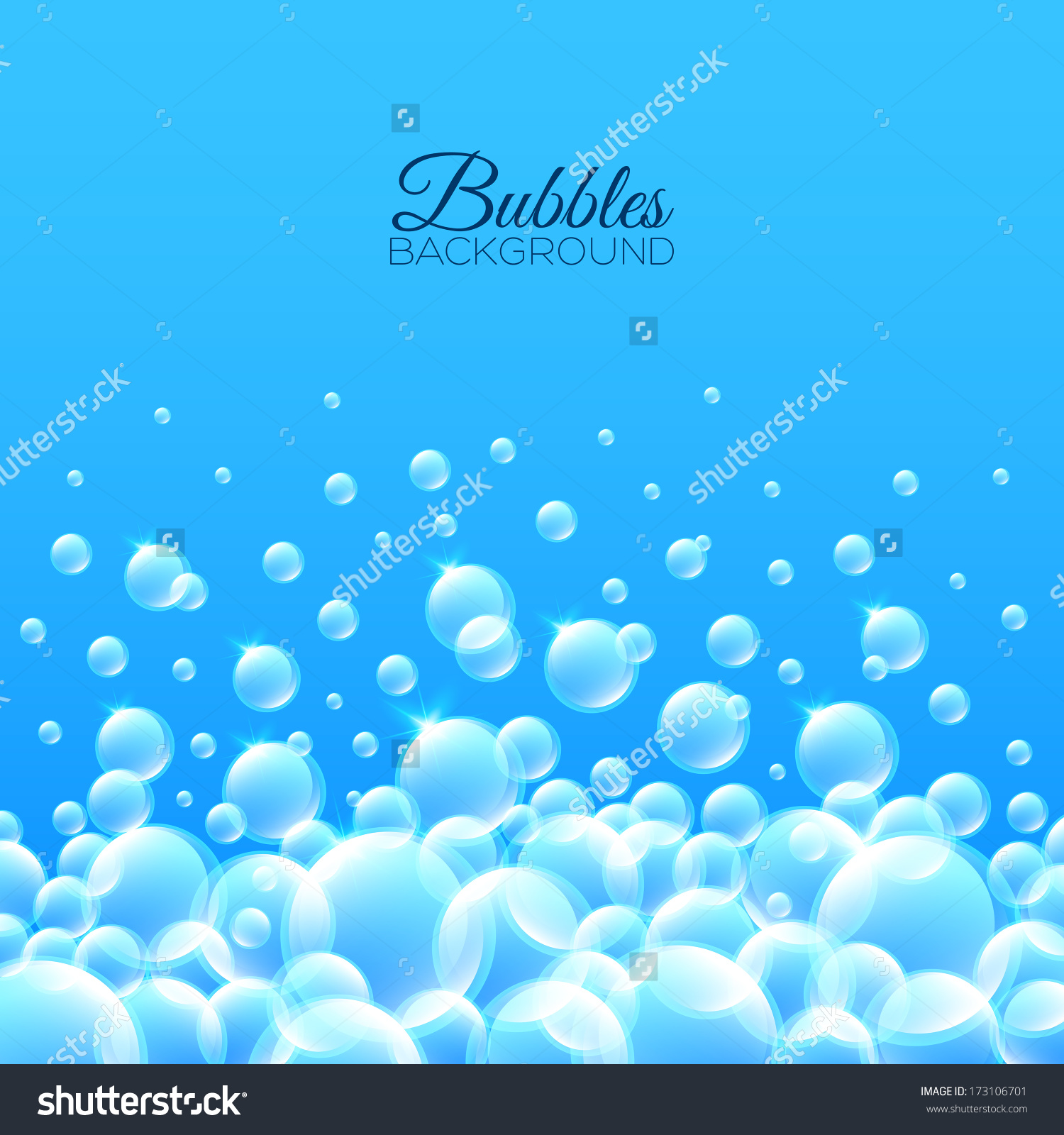 Floating Bubbles Beautiful Vector Background For Your Design 1500x1600