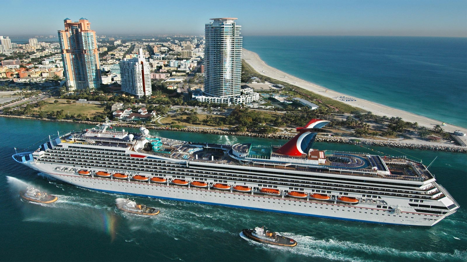 Landscape Wallpapers Carnival Valor Cruise Ship Miami 10027