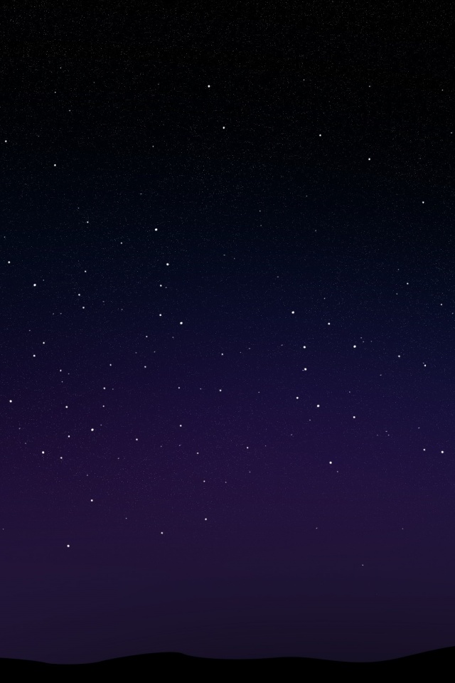 A Starry Night Sky HD wallpaper