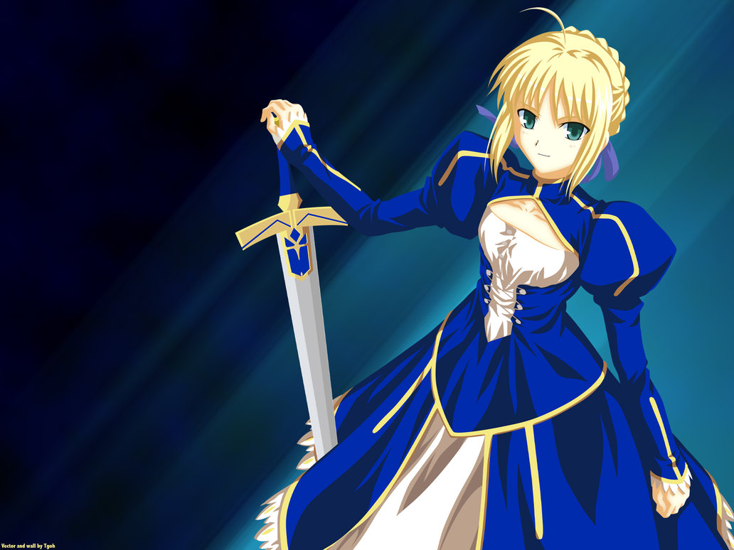 Fate Stay Night Saber by Tgoh