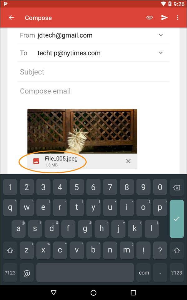 Sharing High Resolution Photos By Email The New York Times