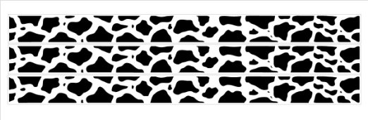Cow Print Wallpaper Border Wall Decals