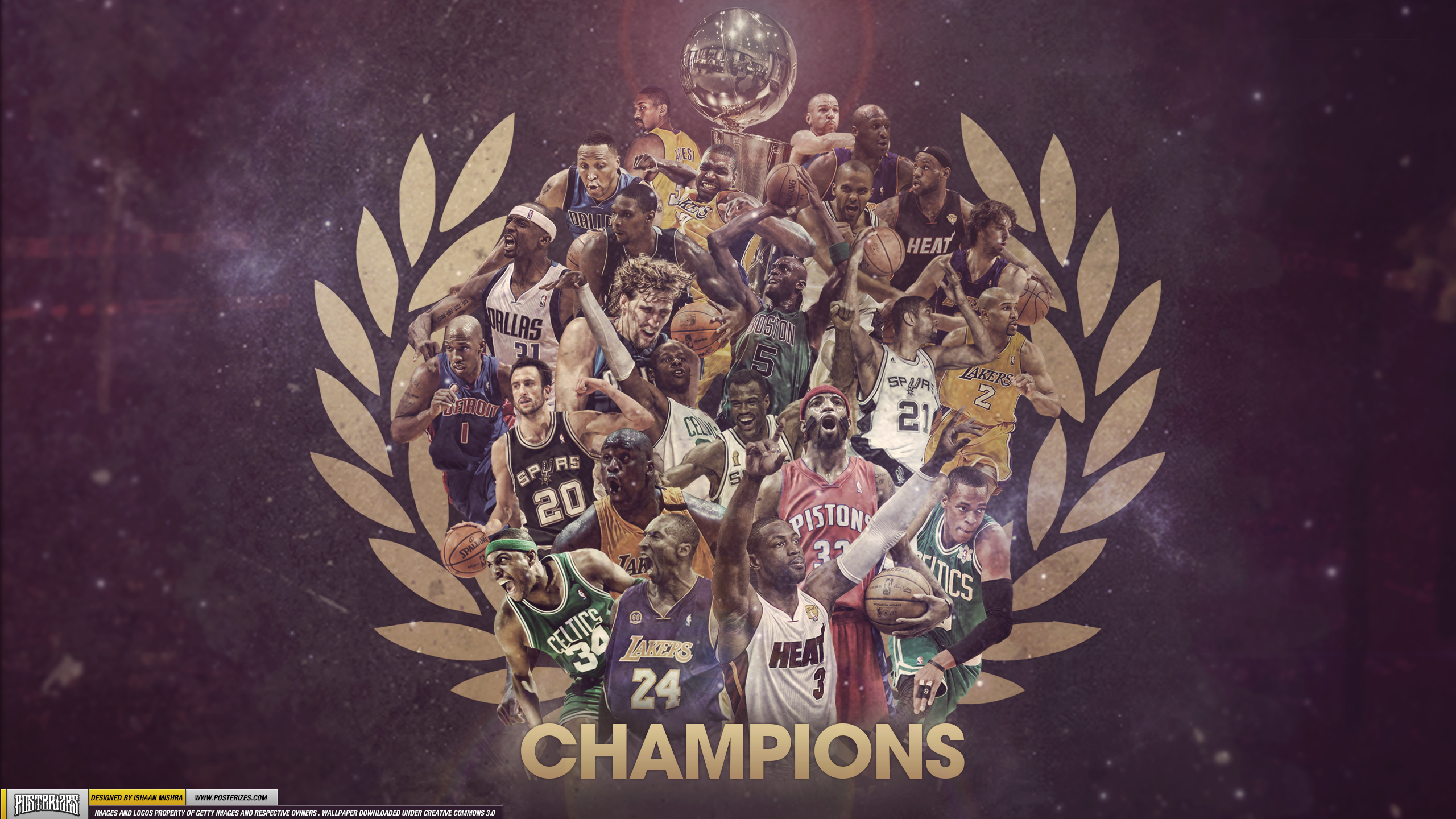 NBA Champions Wallpaper Posterizes NBA Wallpapers Basketball