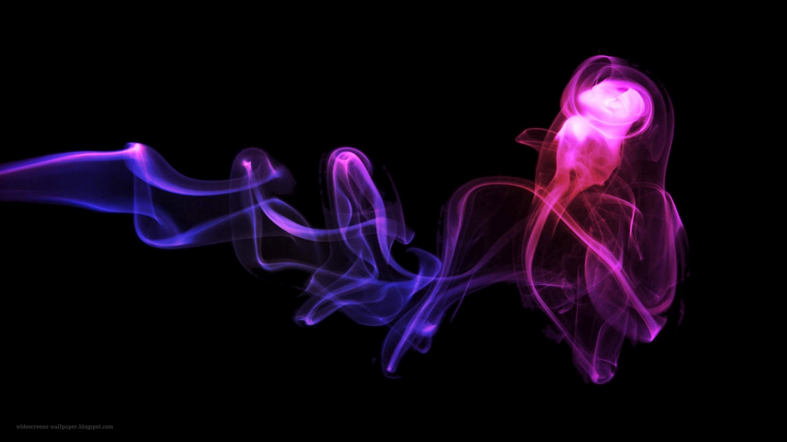 Extra Color Smoke Abstract Graphic Wallpaper