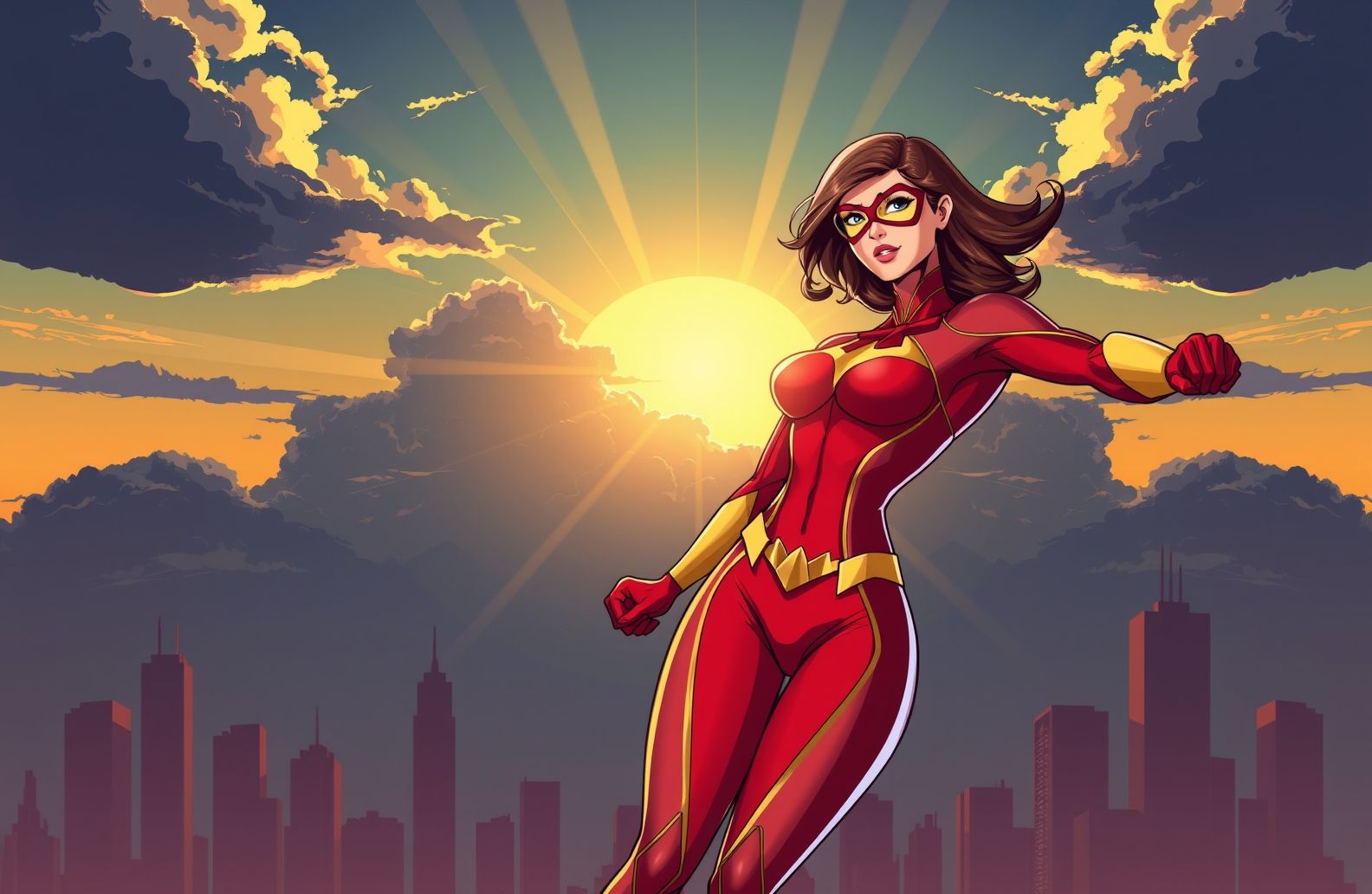 Female Superhero Wallpaper
