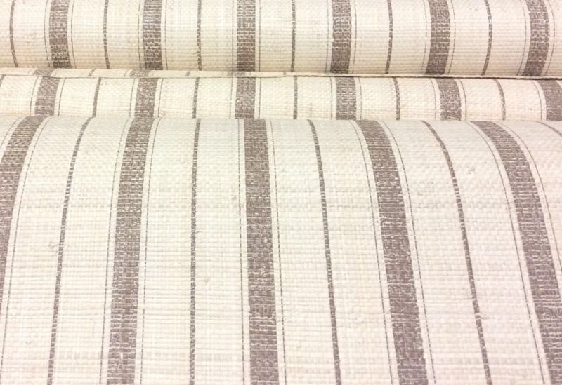 Phillip Jeffries Natural Grasscloth Wallpaper Stripes Full Rolls