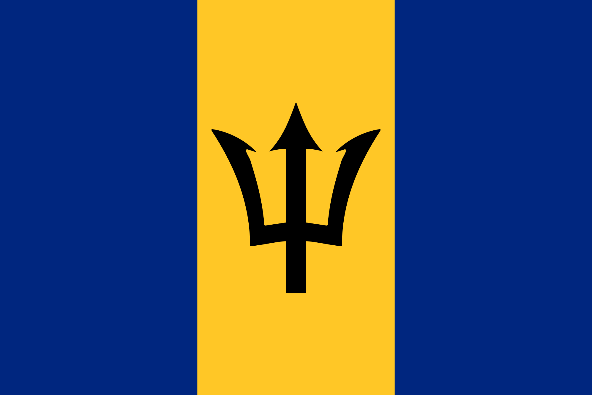 Barbados National Flag Jpg HD