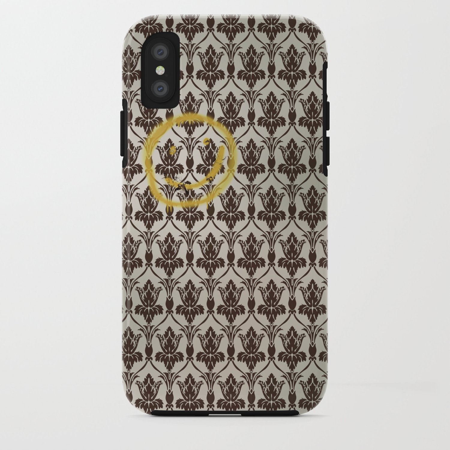 Sherlock Wallpaper Light iPhone Case by mellymellow Society6