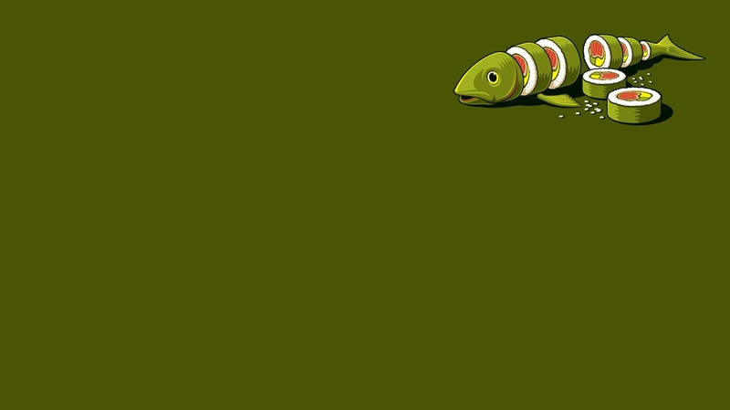 Fun Art Wallpaper Animals Fish HD Desktop