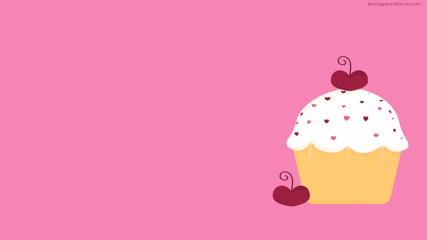 Cute Cupcake Background