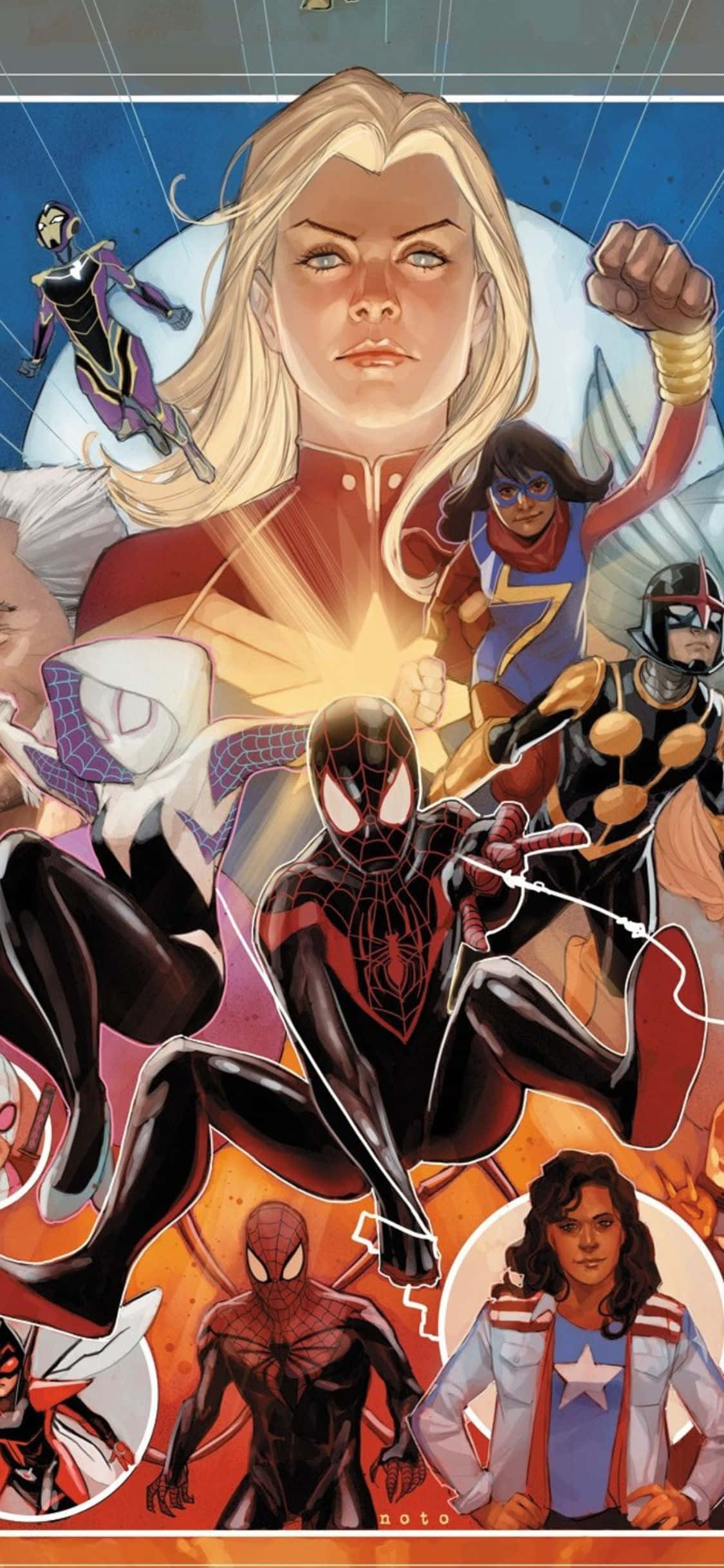 iPhone Xs Marvel Background X Wallpaper