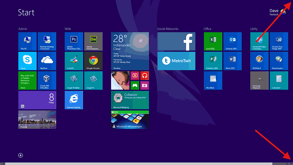 Share The Desktop Wallpaper With Start Screen In Windows
