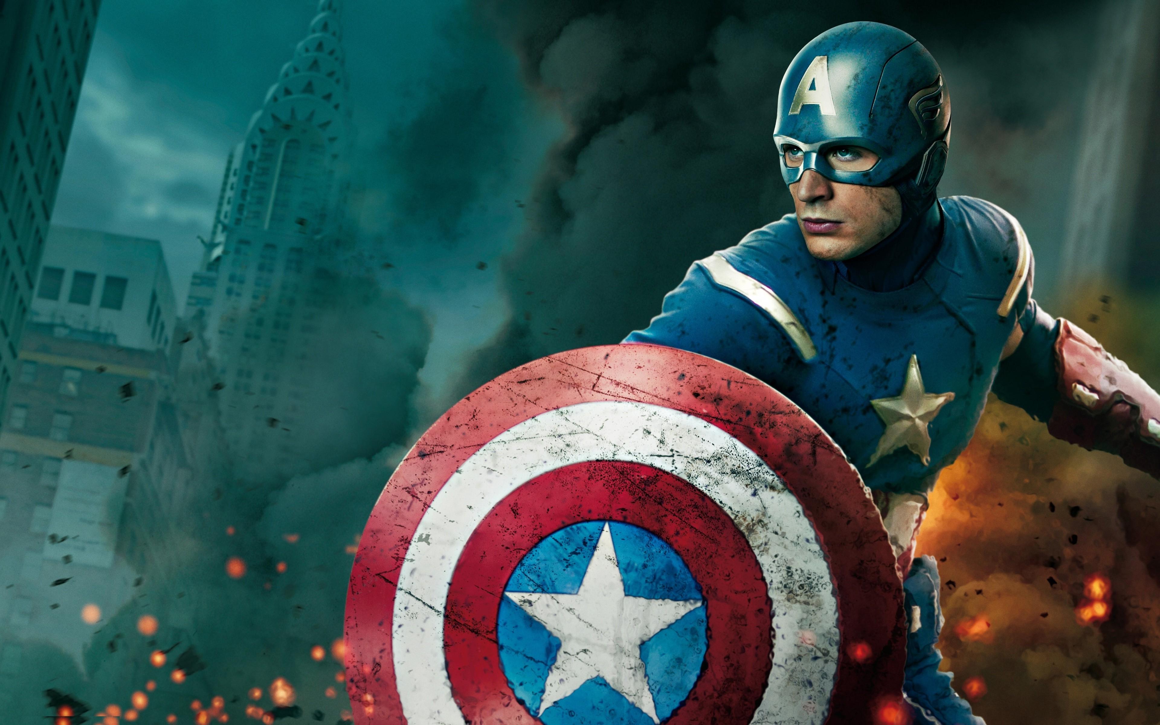 Captain America Shield Wallpaper HD