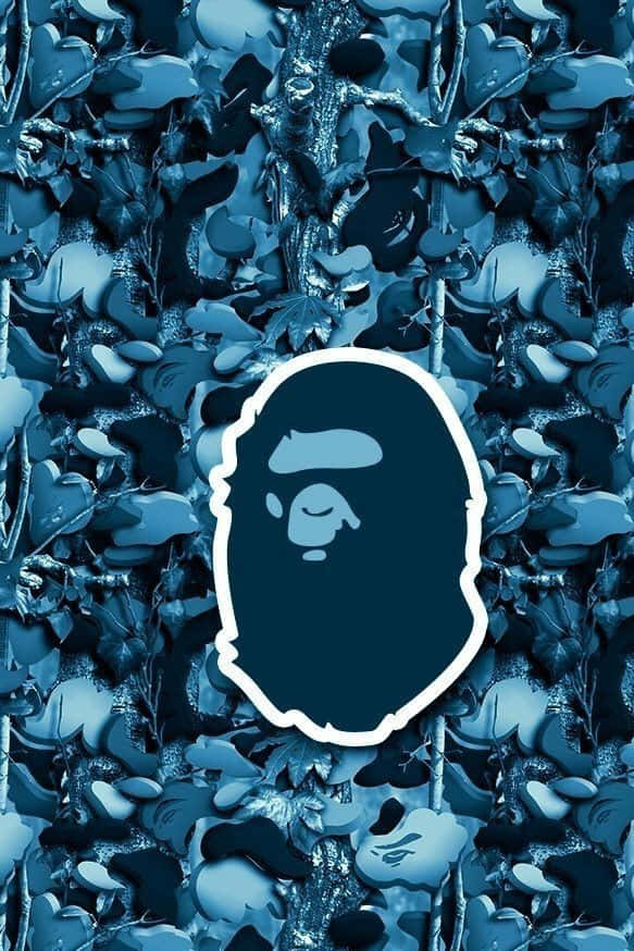 Blue Bape Camo Wallpaper