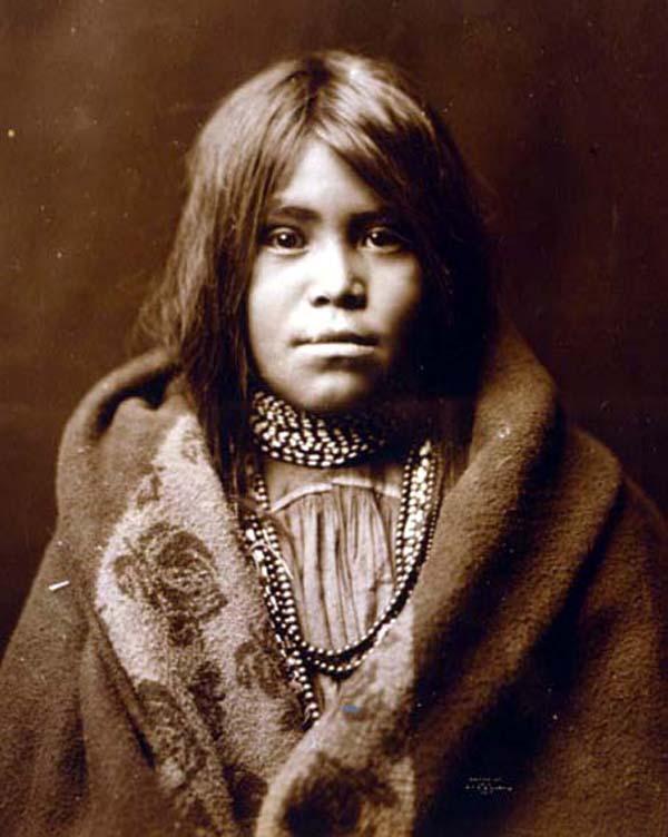 Apache Indian Girl 600x752