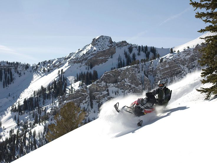 Polaris Pro Rmk Snowmobile Winter Sled Snow G Wallpaper