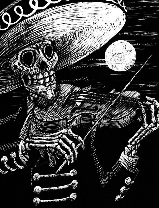 Dia De Los Muertos Arte Day Of The Dead Art Sugar Skulls