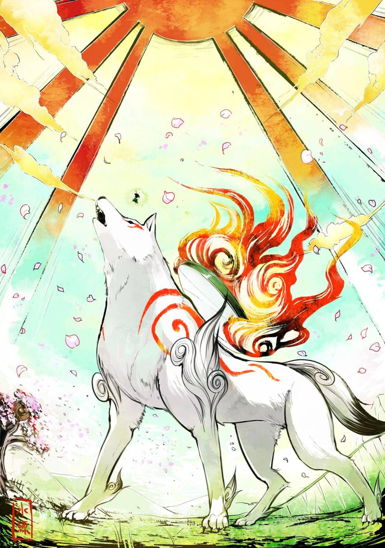 Okami HD Wallpaper