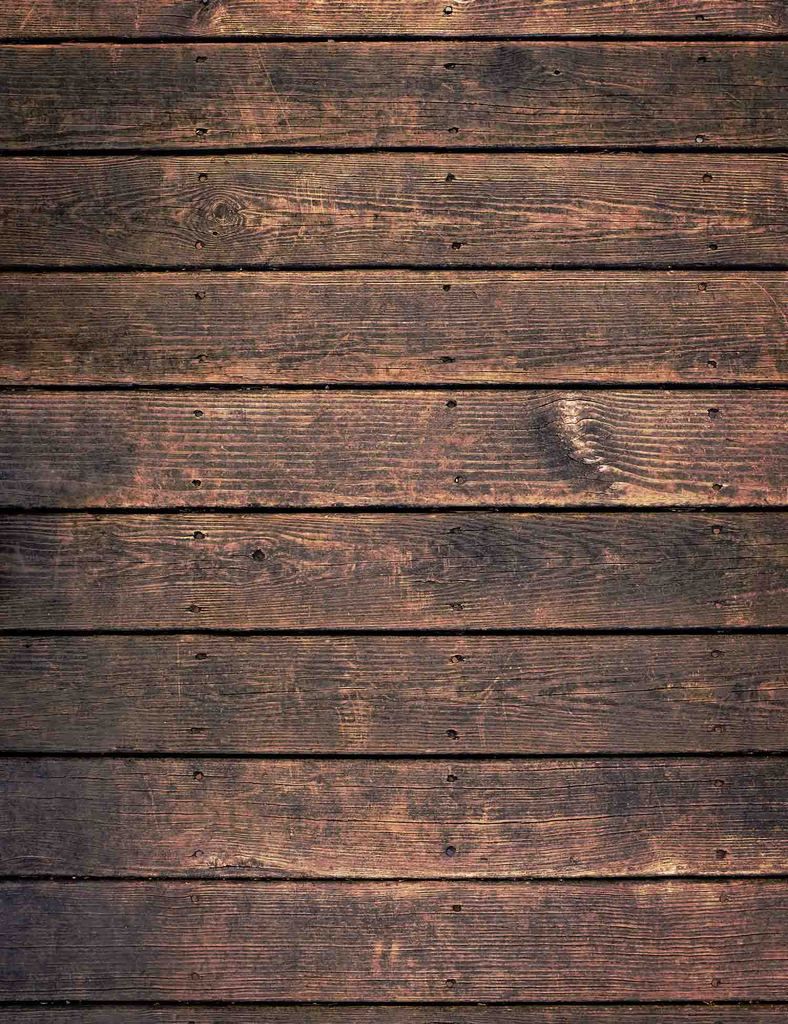 Moldy Brown Printed Wood Floor Texture Backdrop For Photography