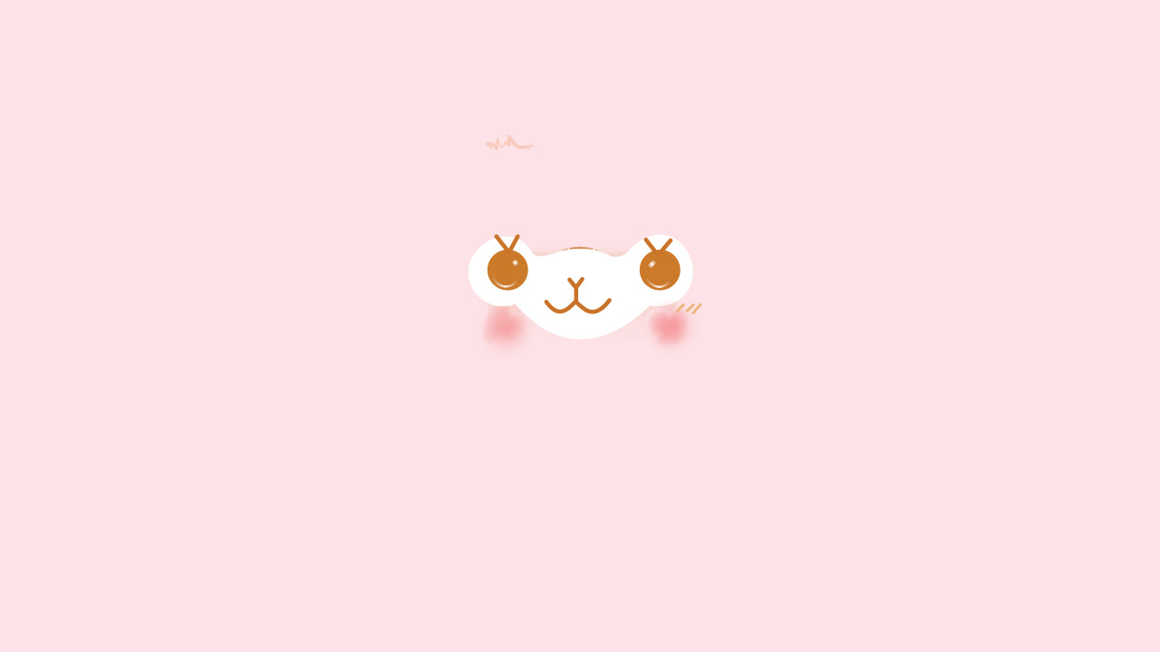 Jelly S Fancy Alpacasso Facial Wallpaper Pink Edition