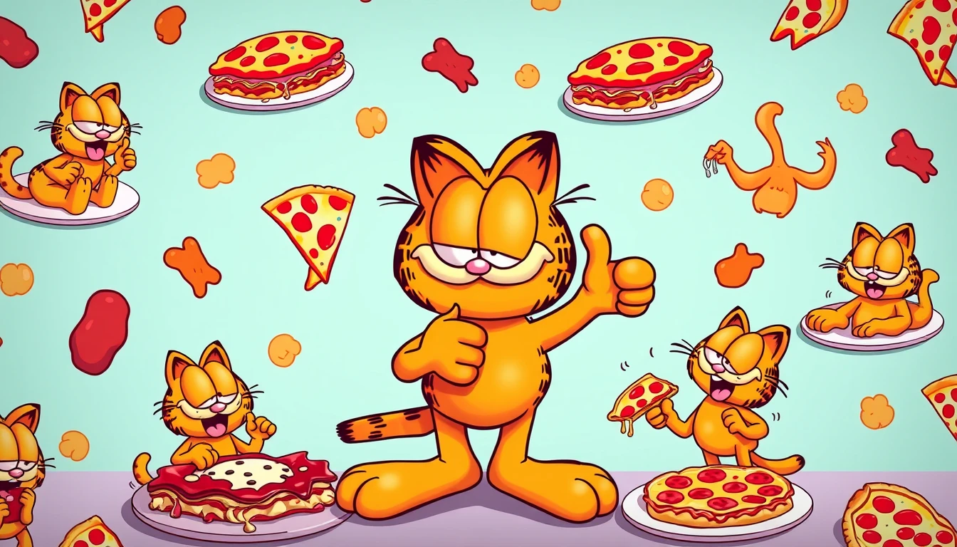 Funny Garfield Wallpaper