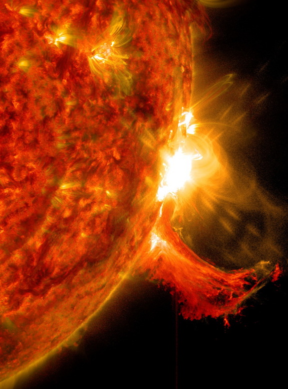 Biggest Solar Flares Of Sun Storm Photos