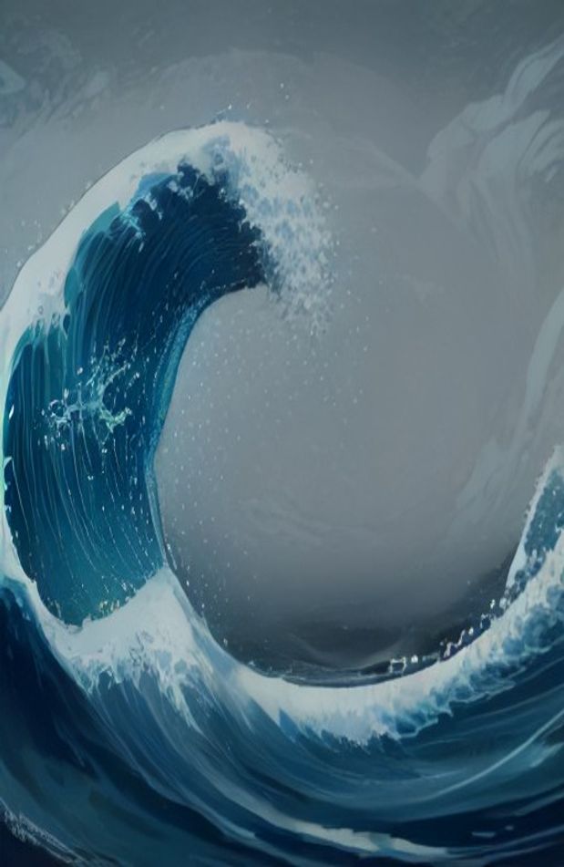 Japanese Wave Wallpaper