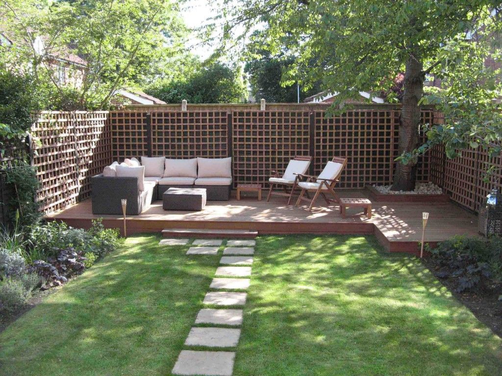 Backyard Wallpapers Garden, How To Landscape A Small Rectangular Backyard