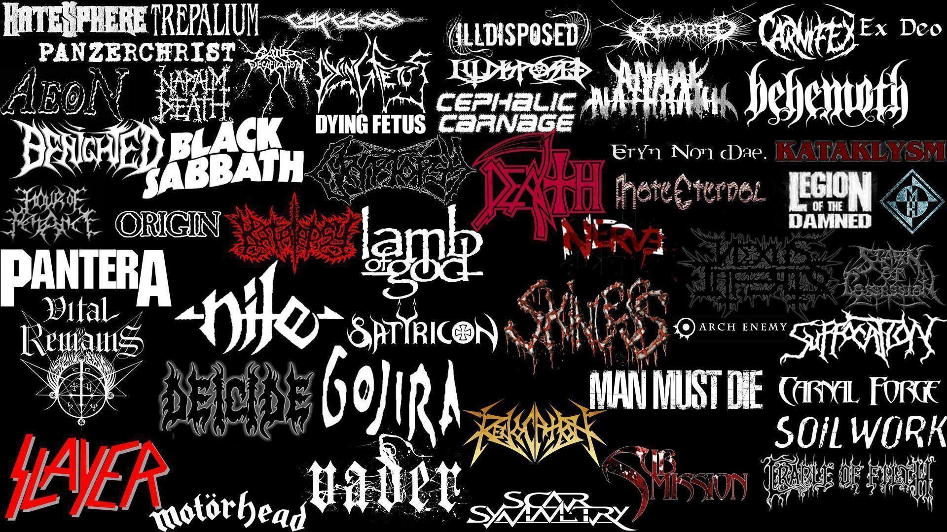 Heavy Metal Bands Wallpaper Image