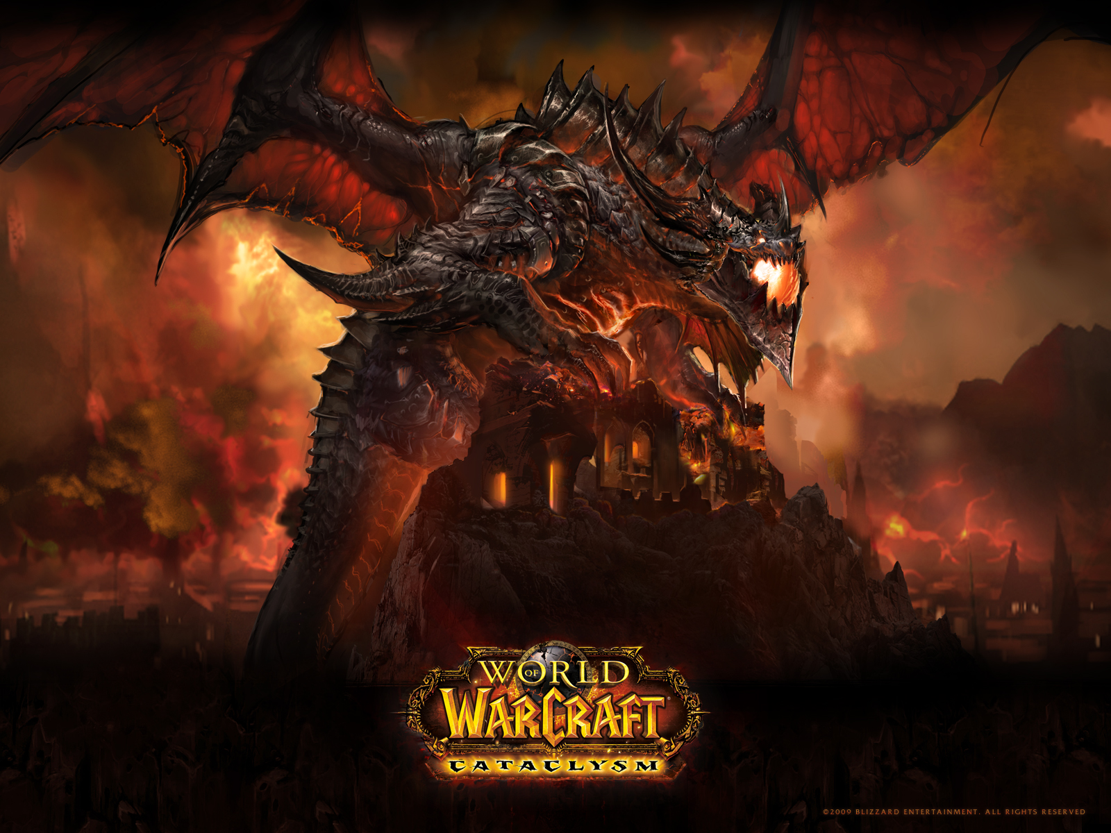Deathwing Wallpaper   World of Warcraft Cataclysm