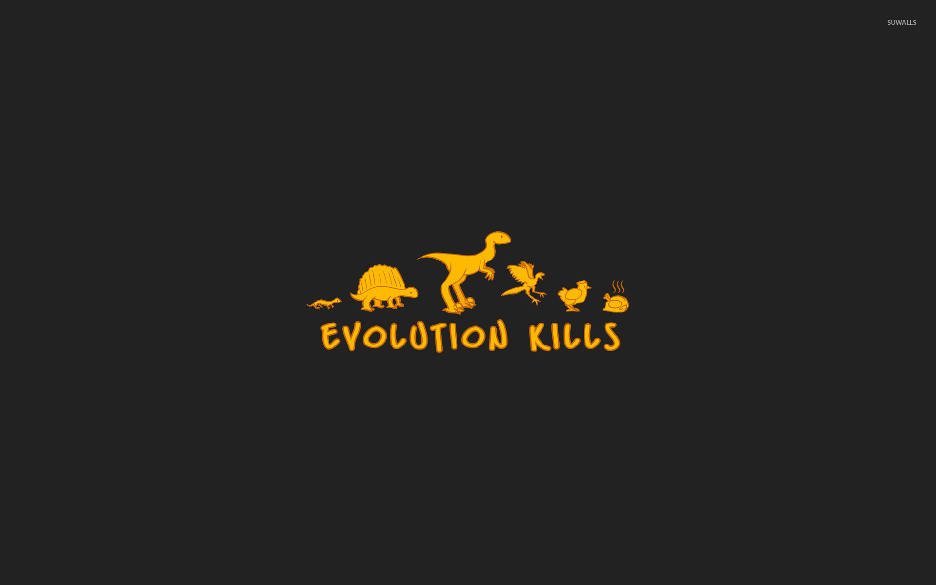 Evolution kills wallpaper   Funny wallpapers   15322