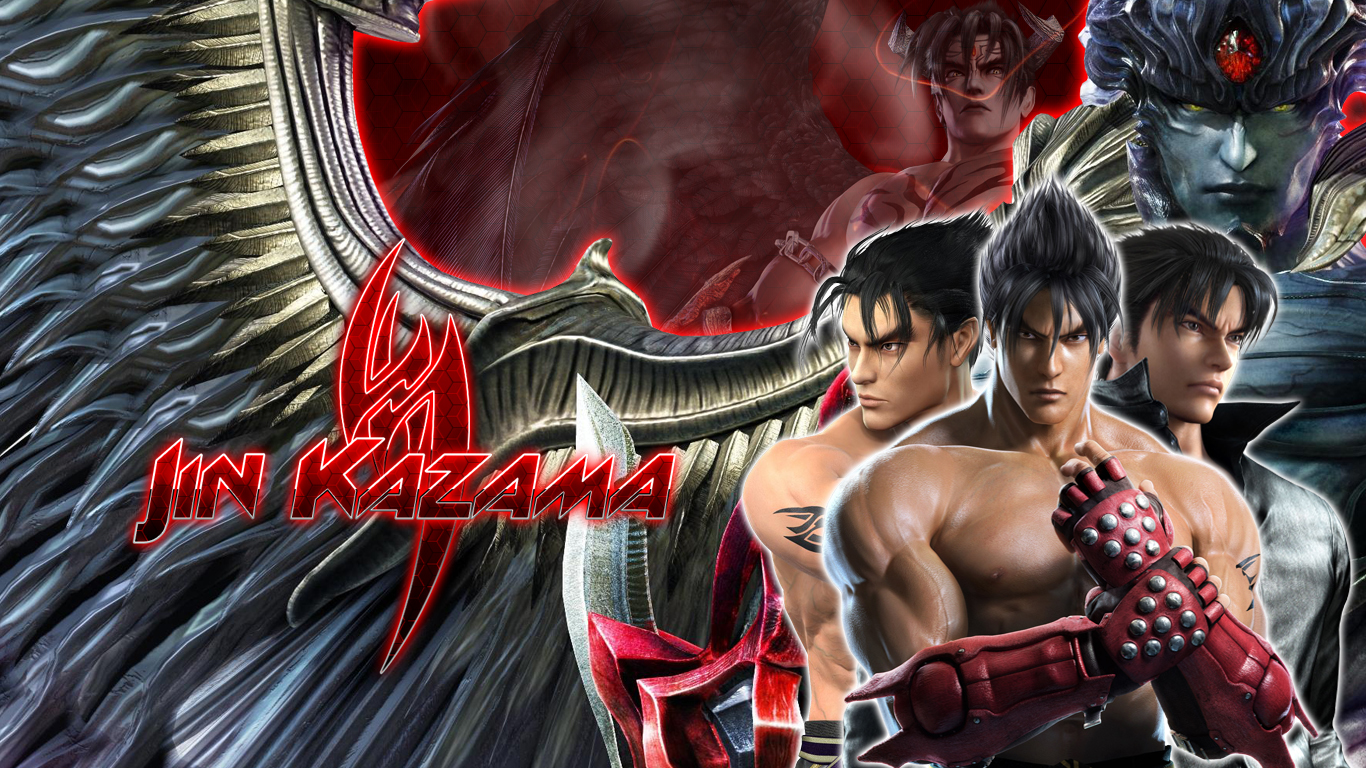 Jin Kazama Official Wallpaper Remake V1 By