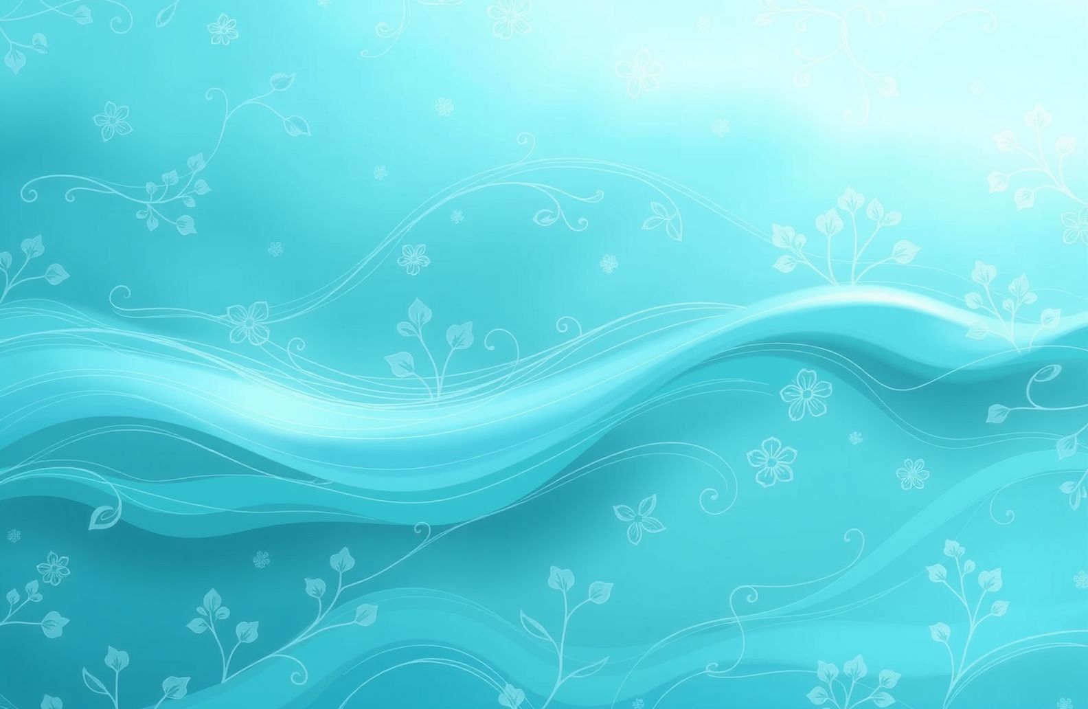 Aqua Colored Wallpaper