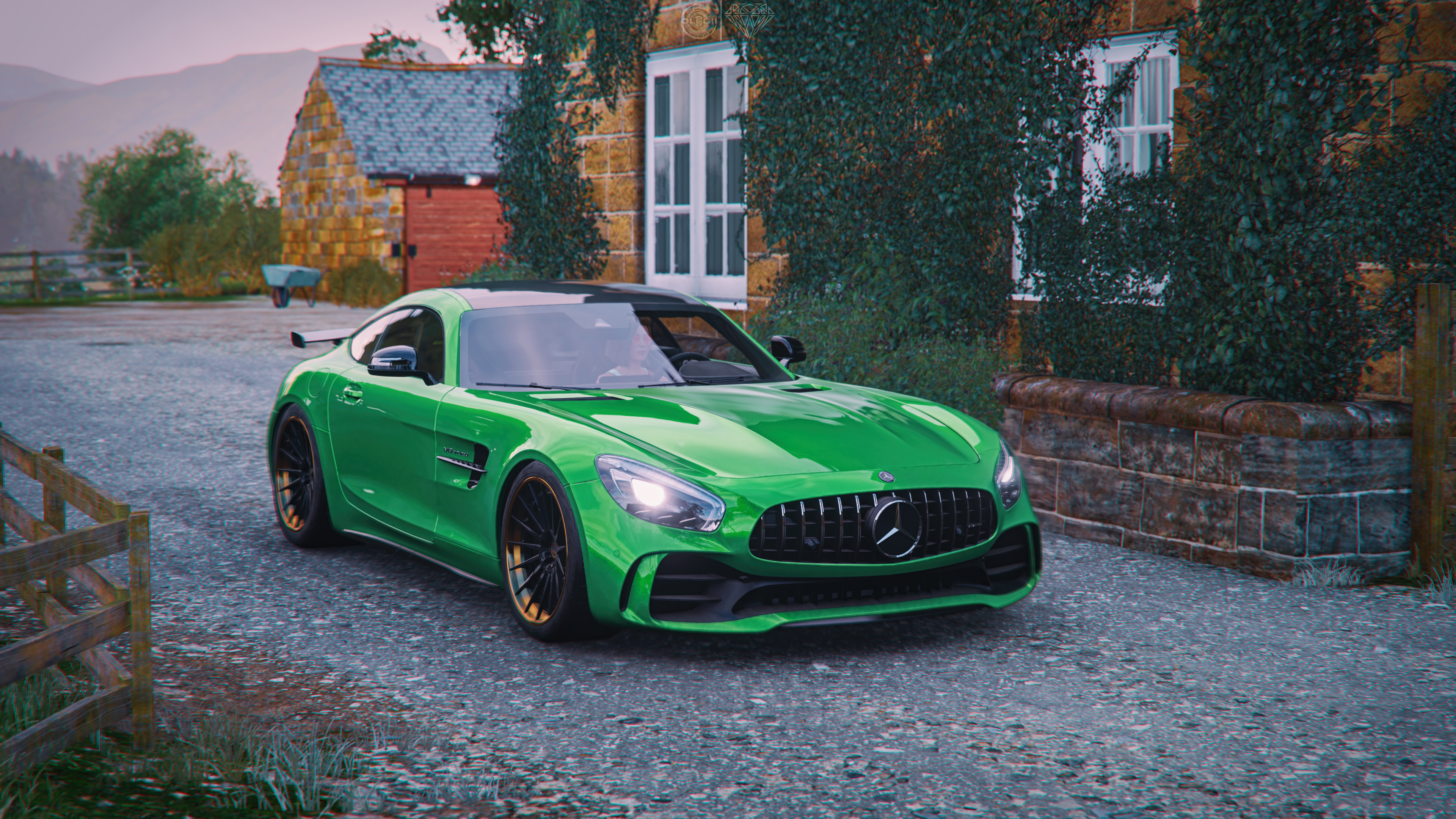 Forza Horizon Mercedes Amg Gt R 4k Wallpaper HD Games Image