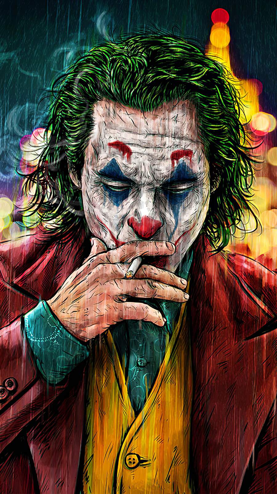 Joker Cigratte Smoking IPhone Wallpaper   IPhone Wallpapers