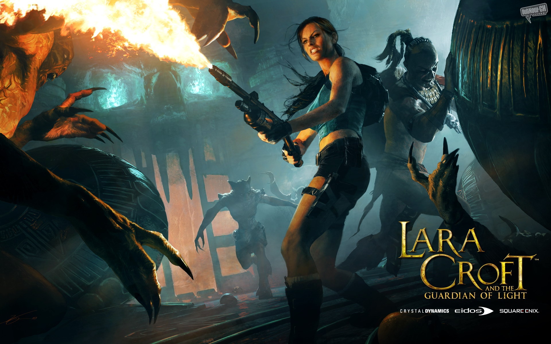 Lara Croft Guardian Of Light Desktop Pc And Mac Wallpaper